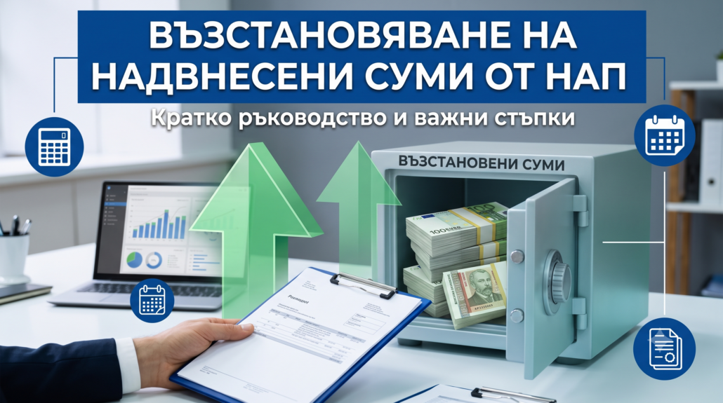 Процедура по прихващане и възстановяване на надвнесени суми от НАП